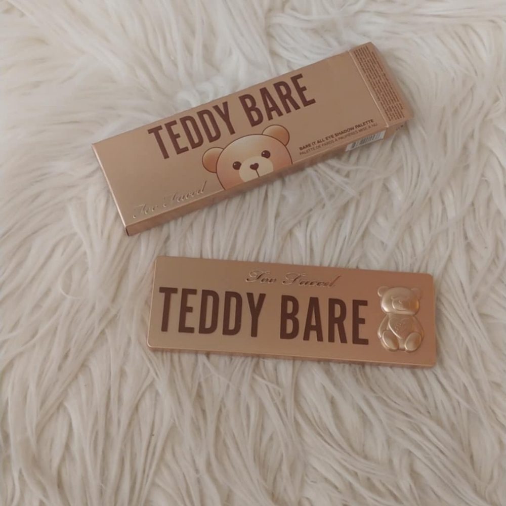 💖FIRM! NWT TOO FACED TEDDY BARE BARE IT ALL EYESHADOW PALETTE (LIMITED EDITION)